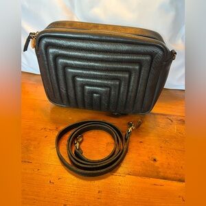 🔥Flash Sale‼️Clare V Marisol Quilted black Napa leather purse bag